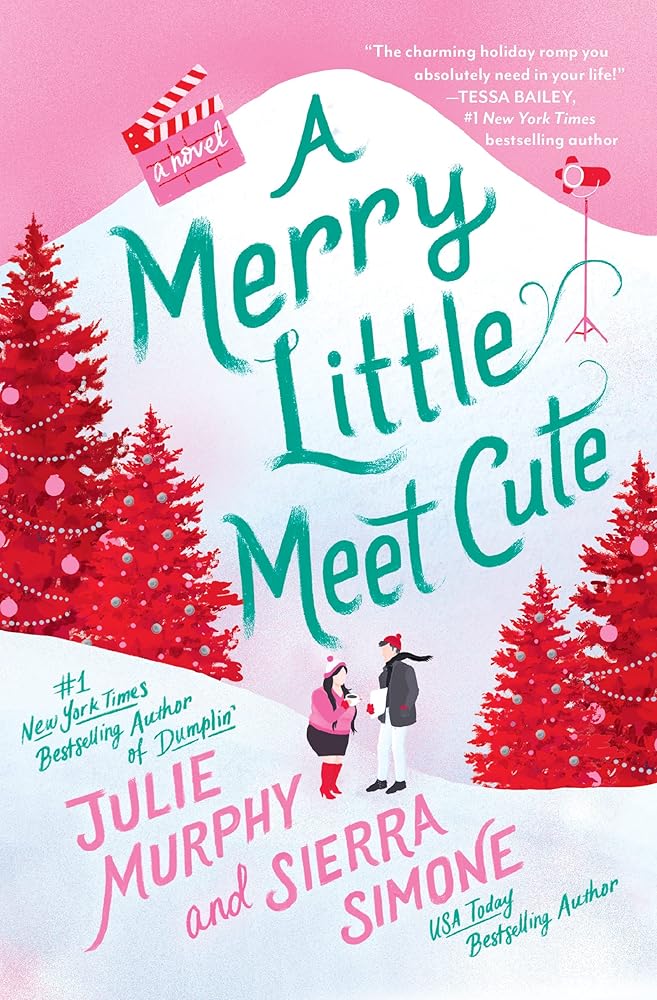 A Merry Little Meet Cute: A Novel: A steamy plus-size holiday rom-com about an adult film star and a former bad-boy pop star. (A Christmas Notch, 1) cover image