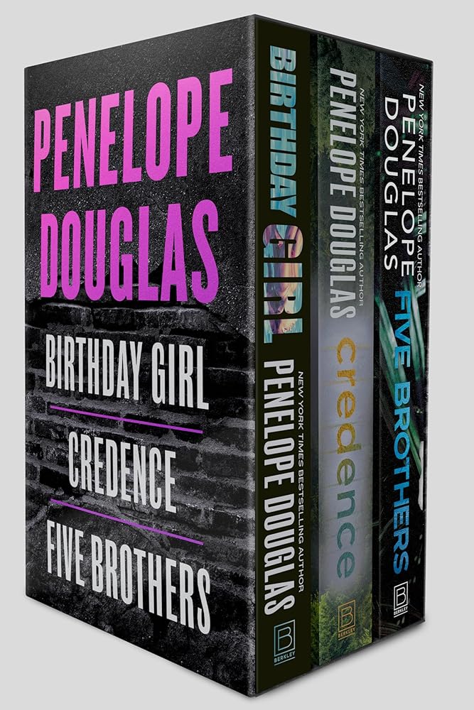 Penelope Douglas 3-Book Boxed Set: Birthday Girl, Credence, and Five Brothers cover image